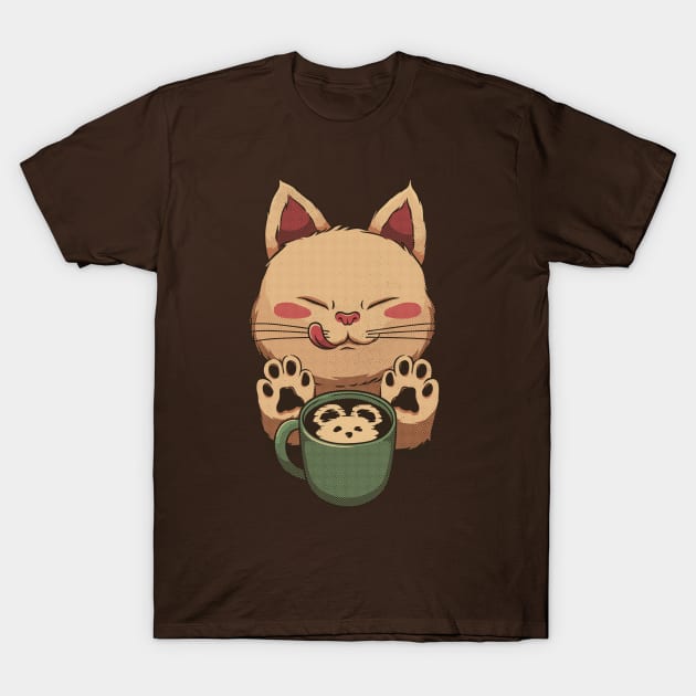 Kitty Latte Little Mouse by Tobe Fonseca T-Shirt by Tobe_Fonseca